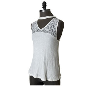 Blu Pepper Women's Tank Top Lace Trim Size Small